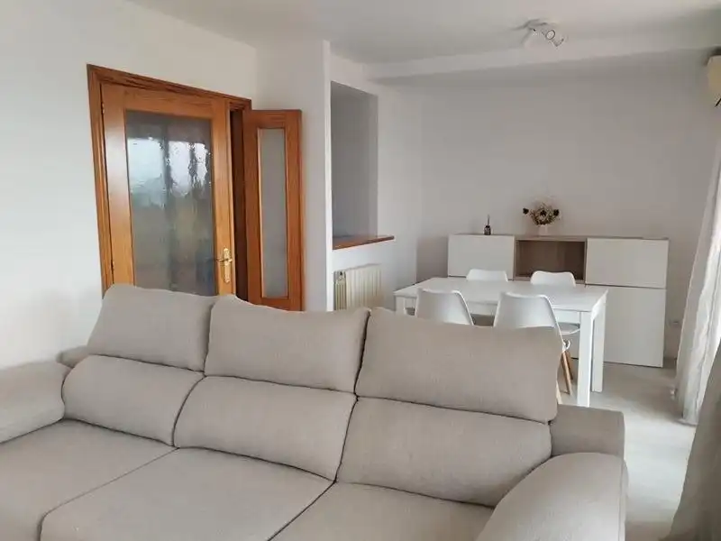 Sala de estar de Ático de alquiler en  Palma de Mallorca con Aire acondicionado, Calefacción y Parquet