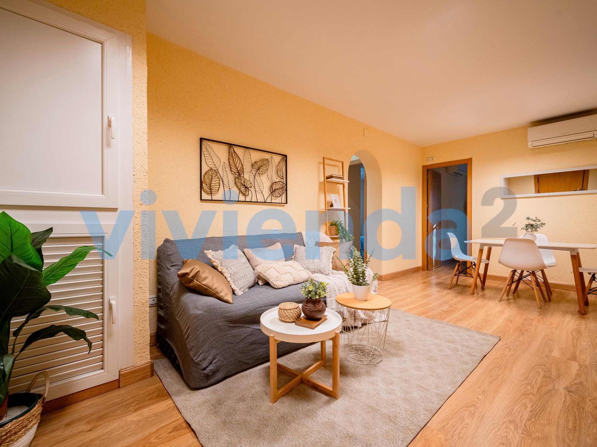 Living room of Flat for sale in  Madrid Capital  with Air Conditioner