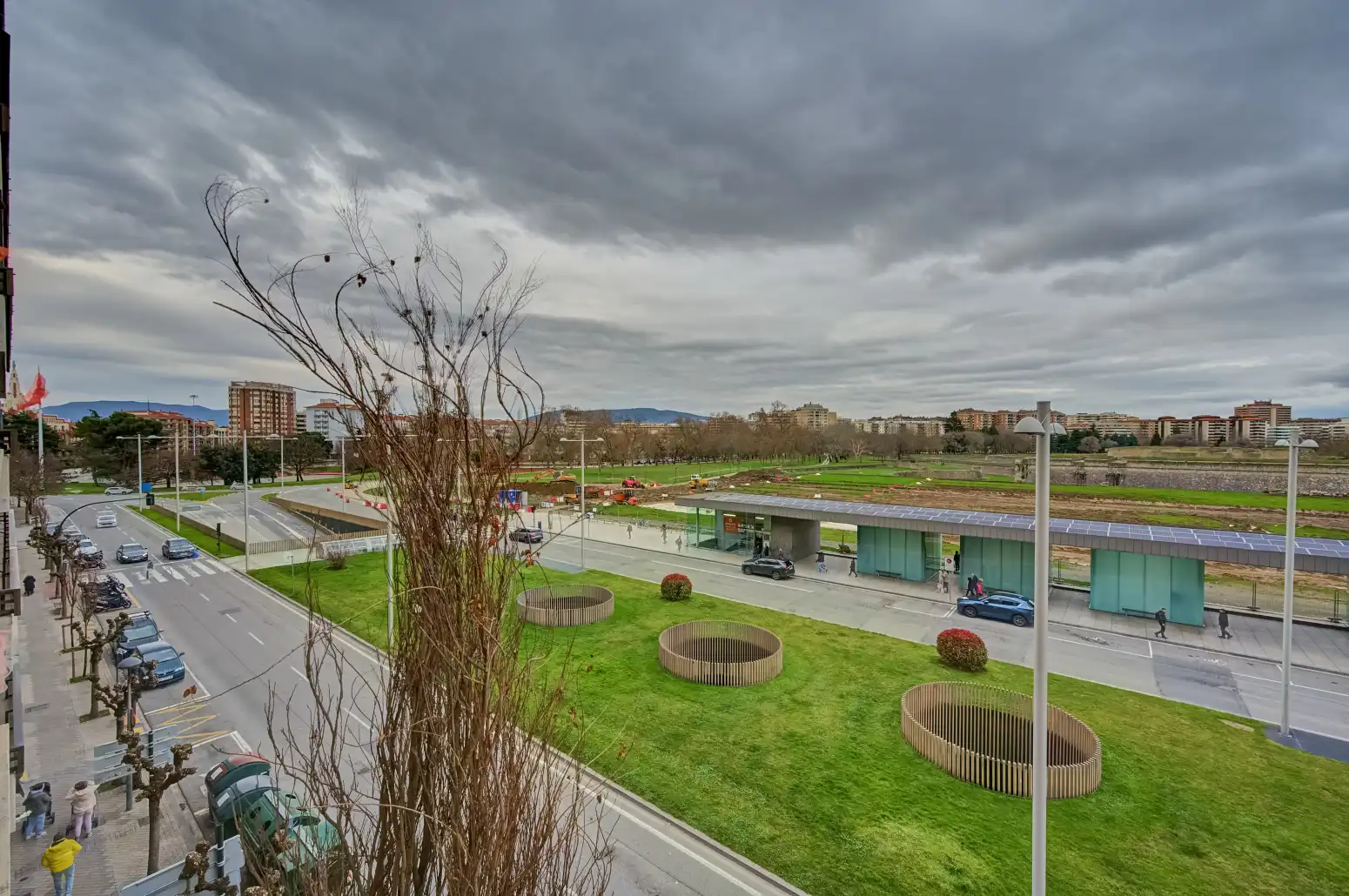Vista exterior de Pis en venda en  Pamplona / Iruña amb Calefacció, Traster i Balcó