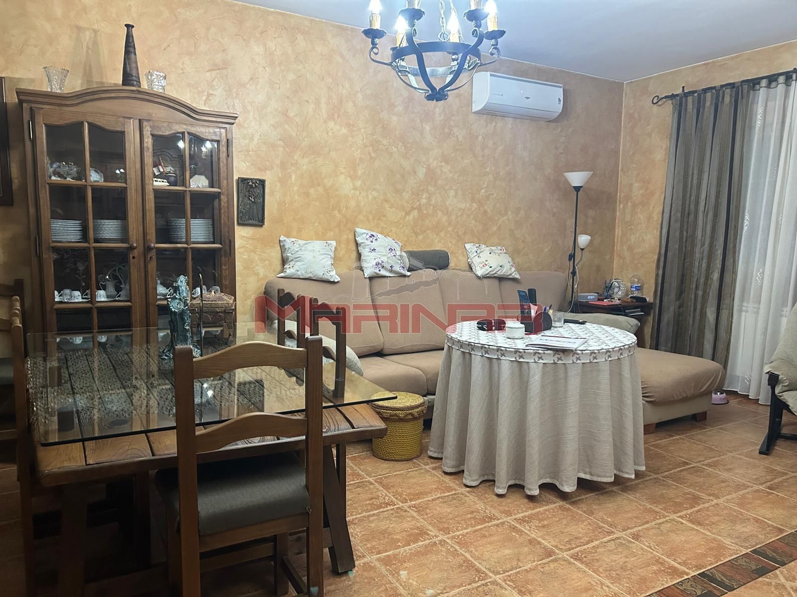 Living room of Single-family semi-detached for sale in Seseña  with Air Conditioner, Heating and Private garden