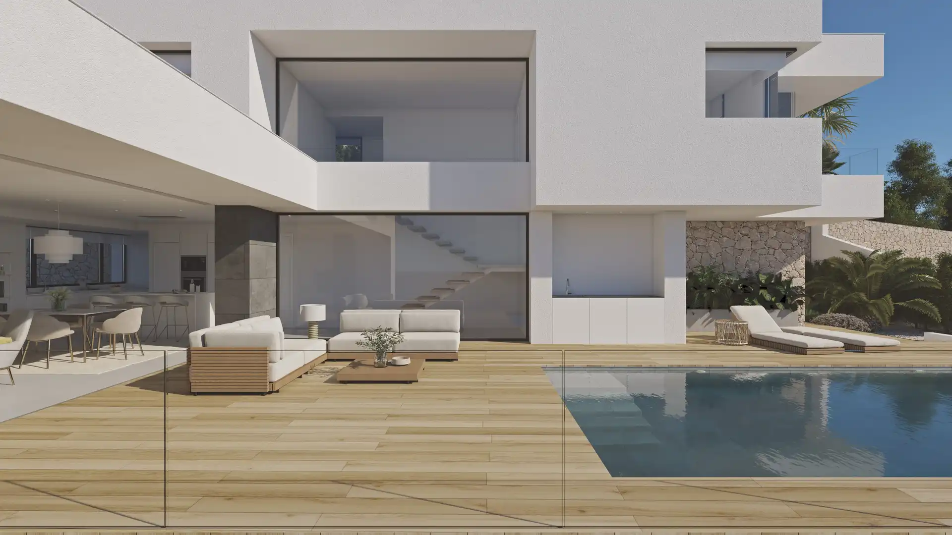 Detached house with pool for sale in Cumbre del Sol