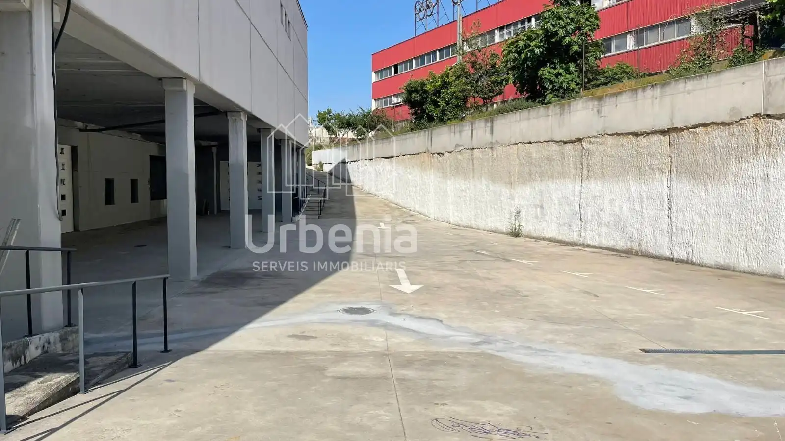 Vista exterior de Nave industrial en venta en Cabrera de Mar