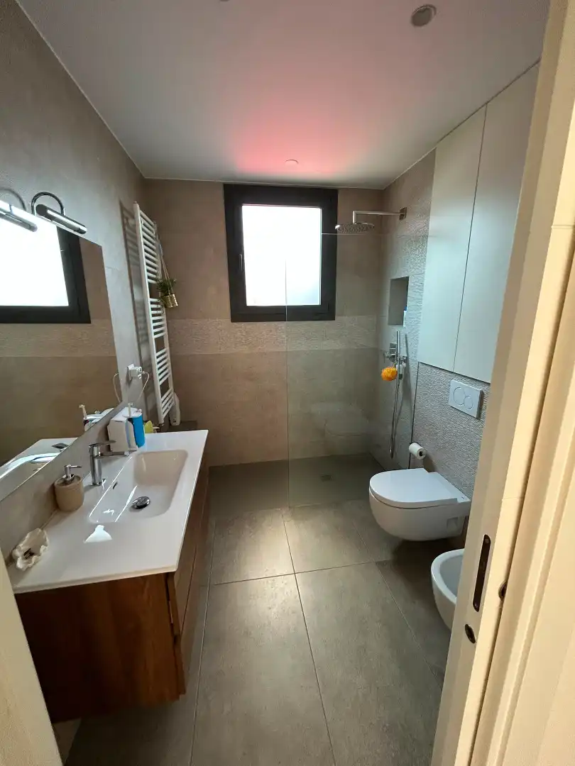 Bathroom of Houses for sale in Viladecavalls  with Air Conditioner, Heating and Private garden