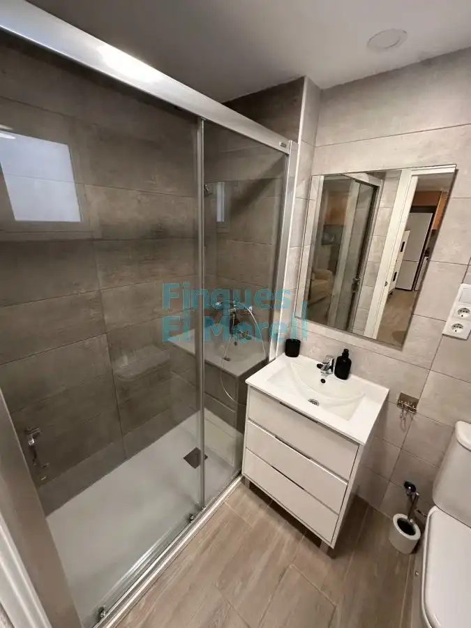 Badezimmer von Wohnung zum Verkauf in El Morell mit Klimaanlage, Heizung und Parkett