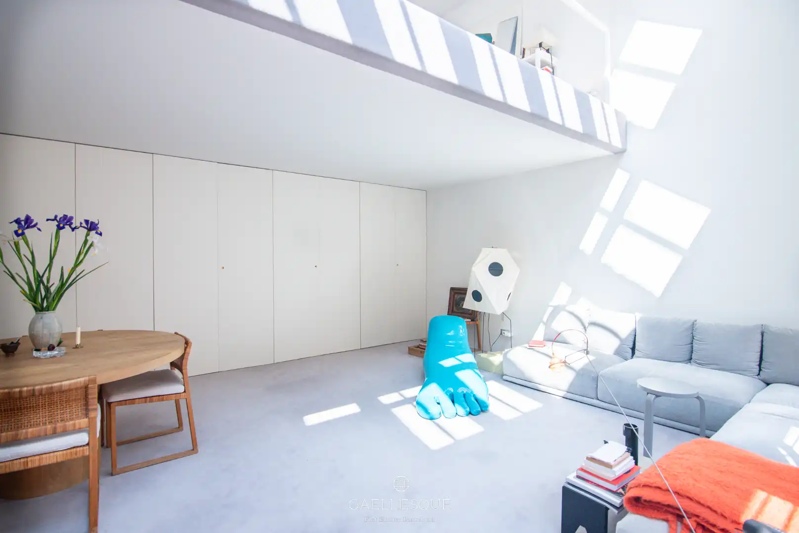 Living room of Duplexes for sale in Barcelona  with Terrace