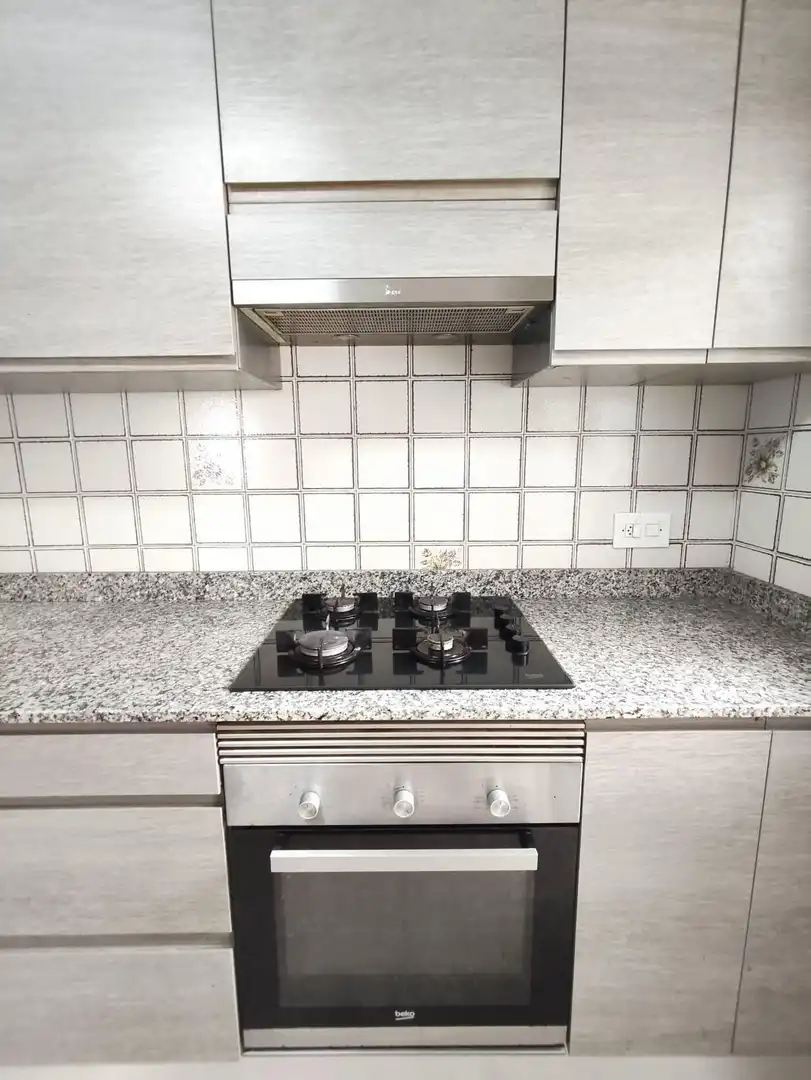 Kitchen of Flat for sale in Valencia  with Air Conditioner, Terrace and Balcony