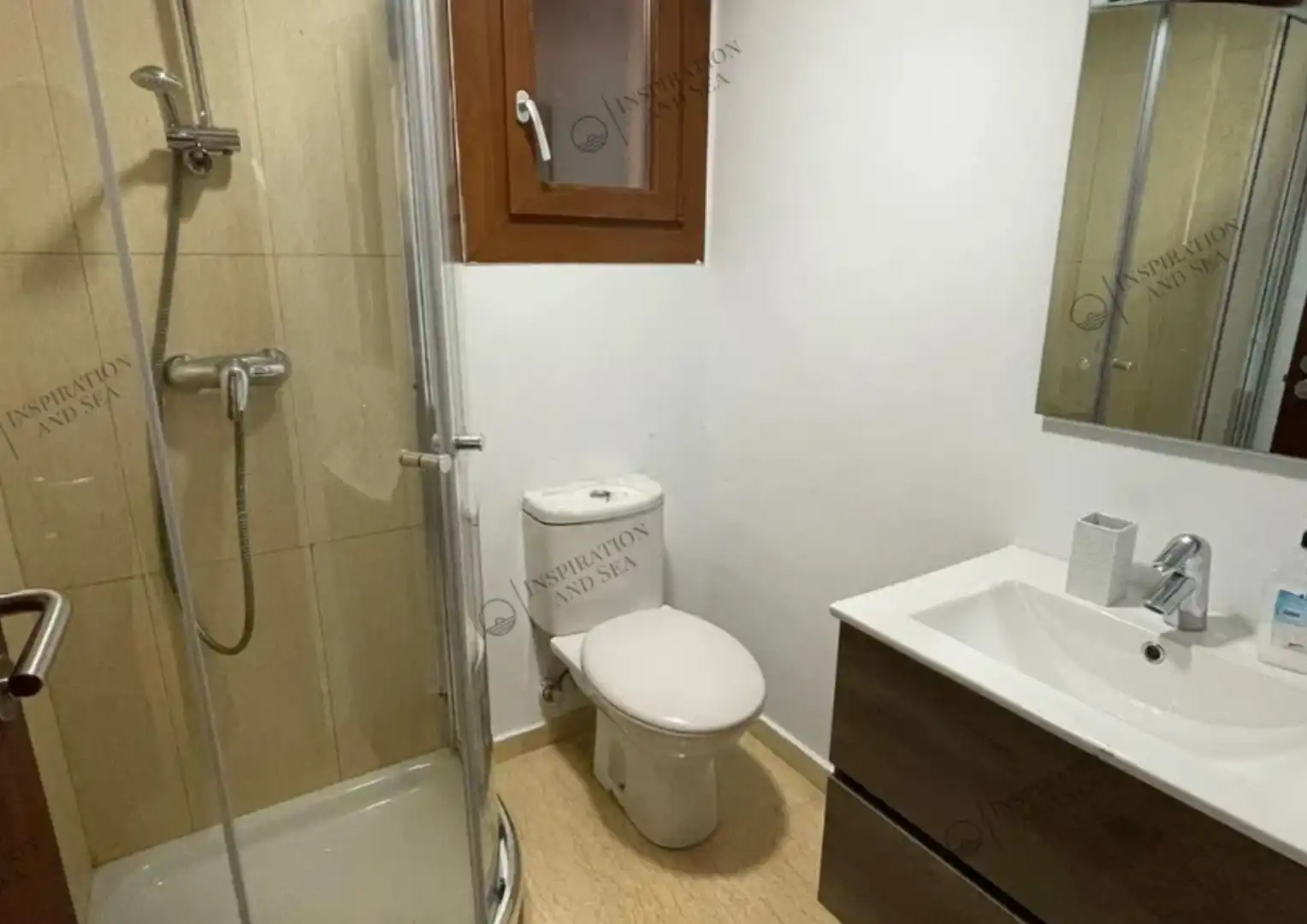Bathroom of Flat for sale in Sant Josep de sa Talaia  with Air Conditioner, Heating and Terrace