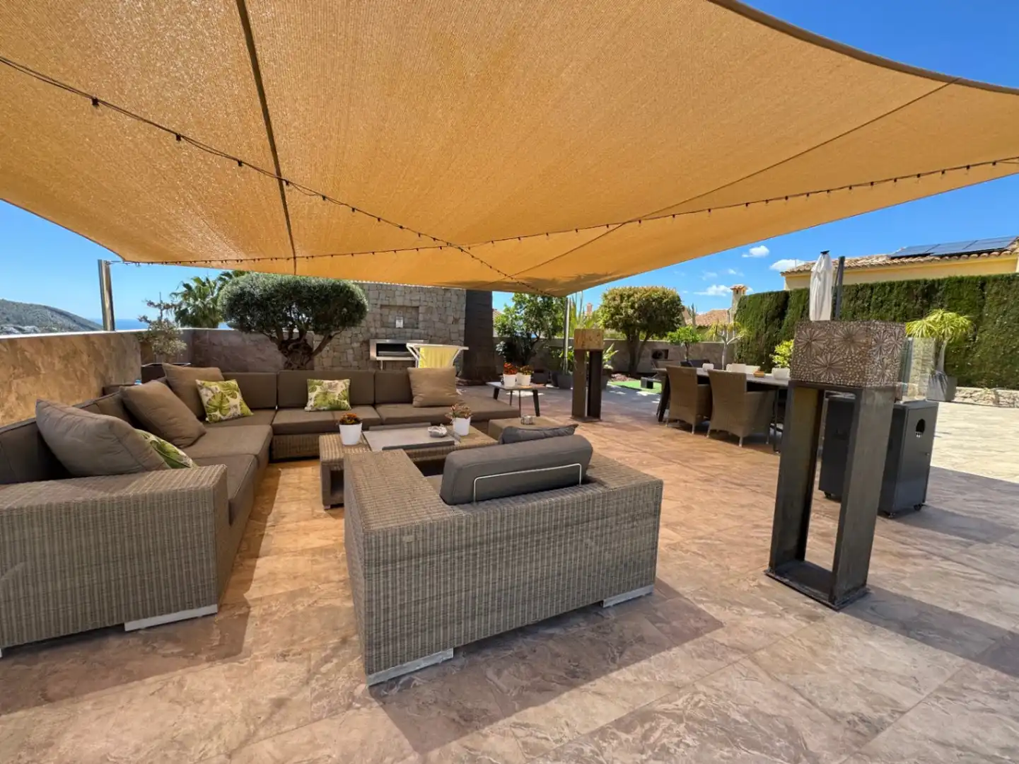 Terrace of Houses for sale in Moraira  with Air Conditioner, Heating and Private garden