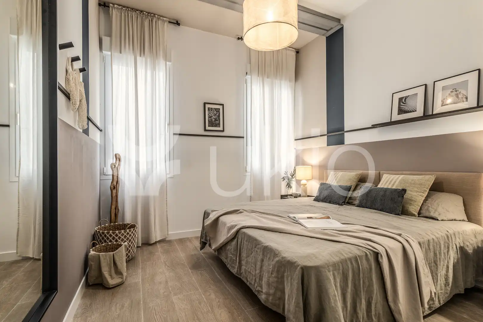 Habitación de Apartamento de alquiler en Madrid con Amueblado, Horno y Lavadora