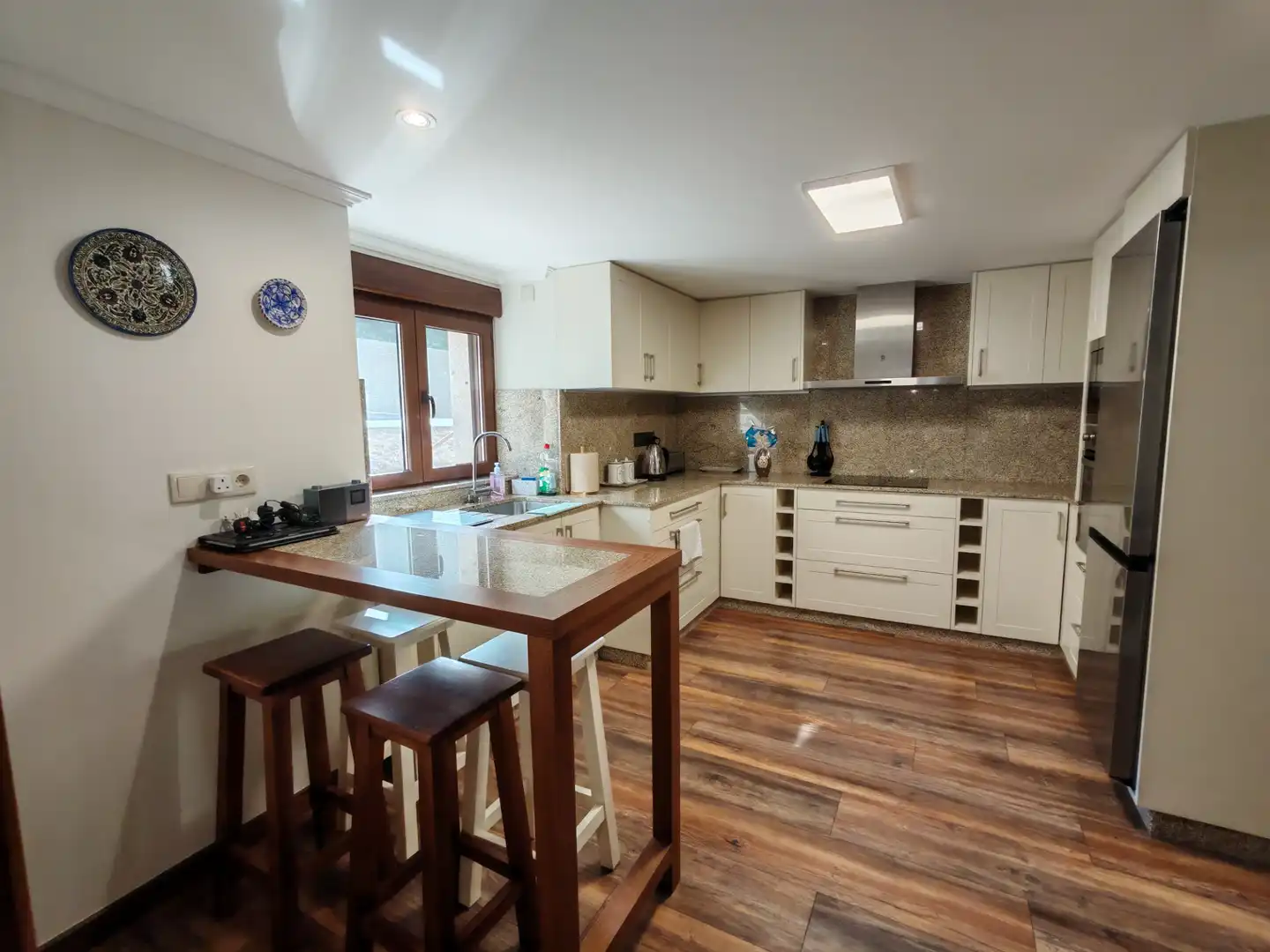 Cocina de Casa o chalet en venta en O Pino  con Calefacción, Jardín privado y Trastero