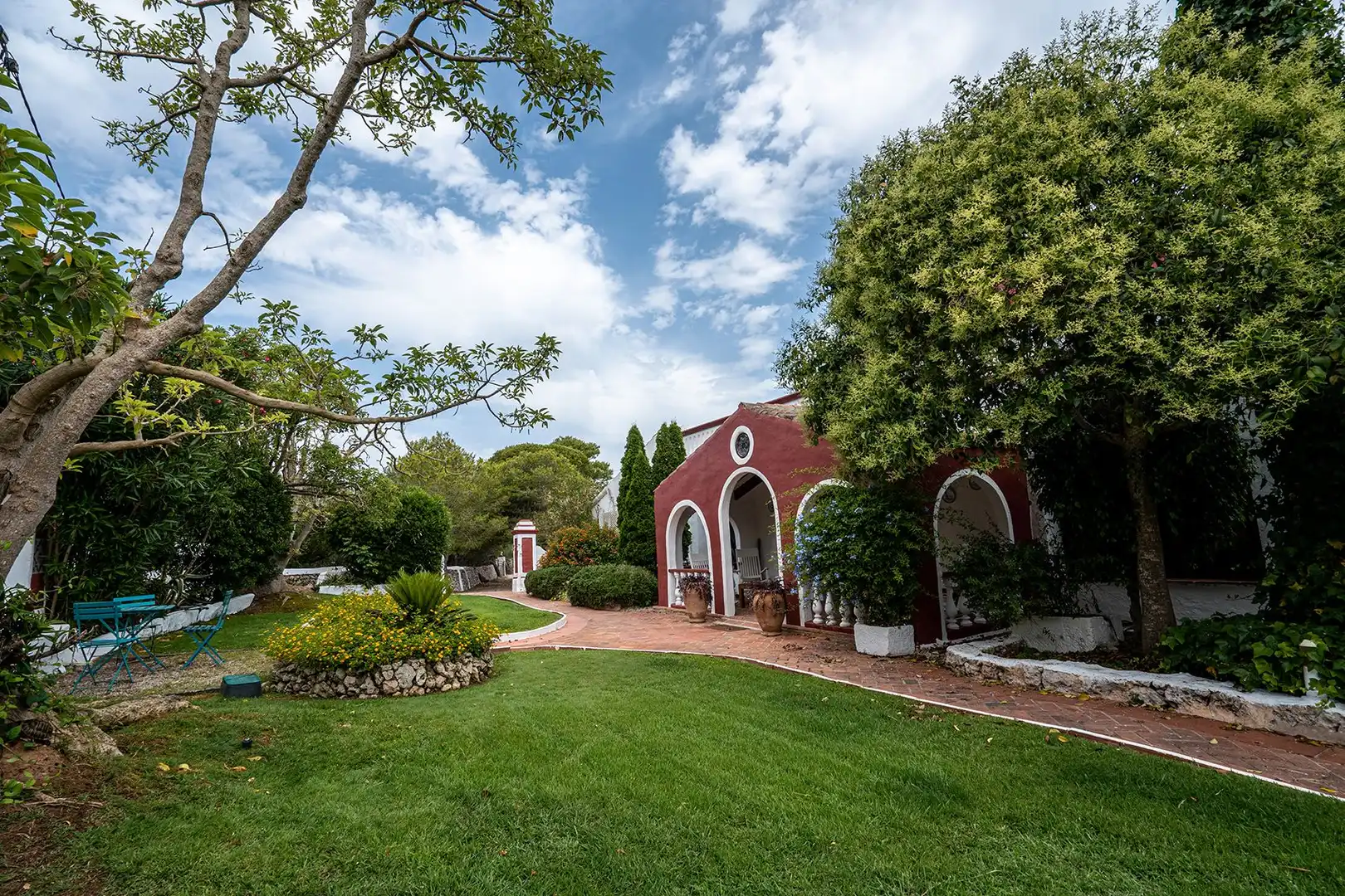 Garden of Country homes for sale in Maó - Mahón  with Private garden and Swimming Pool