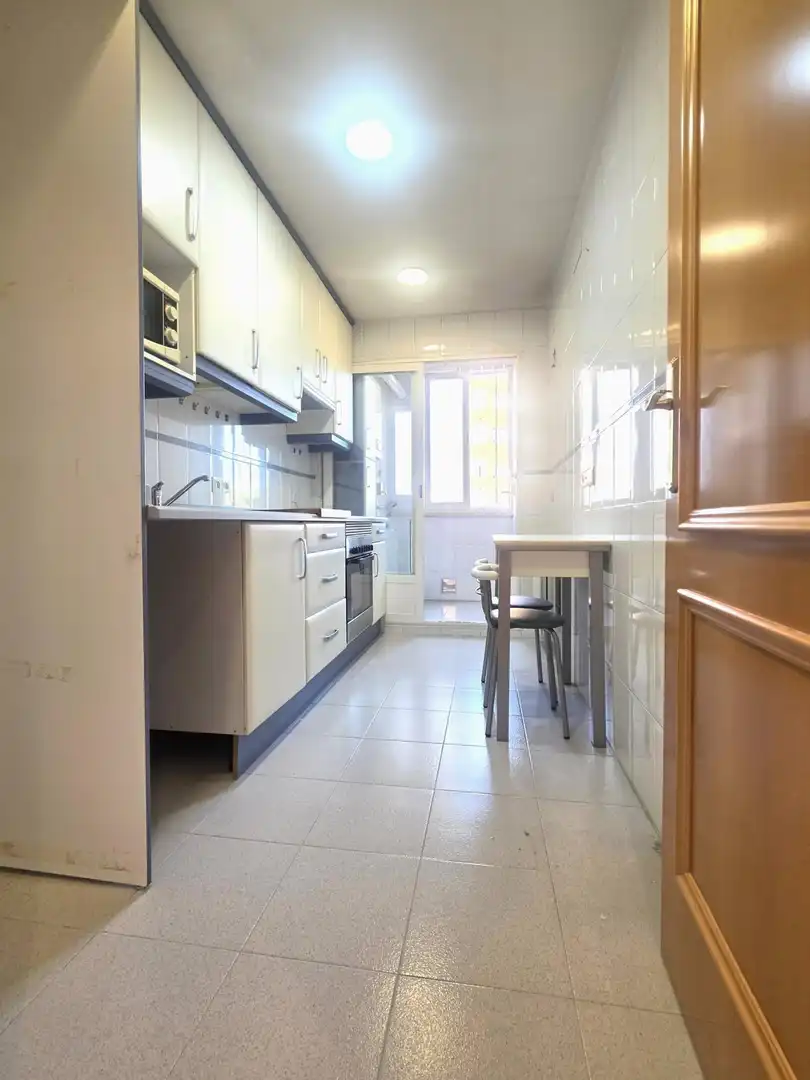 Küche von Wohnung zum Verkauf in Leganés mit Klimaanlage, Heizung und Parkett