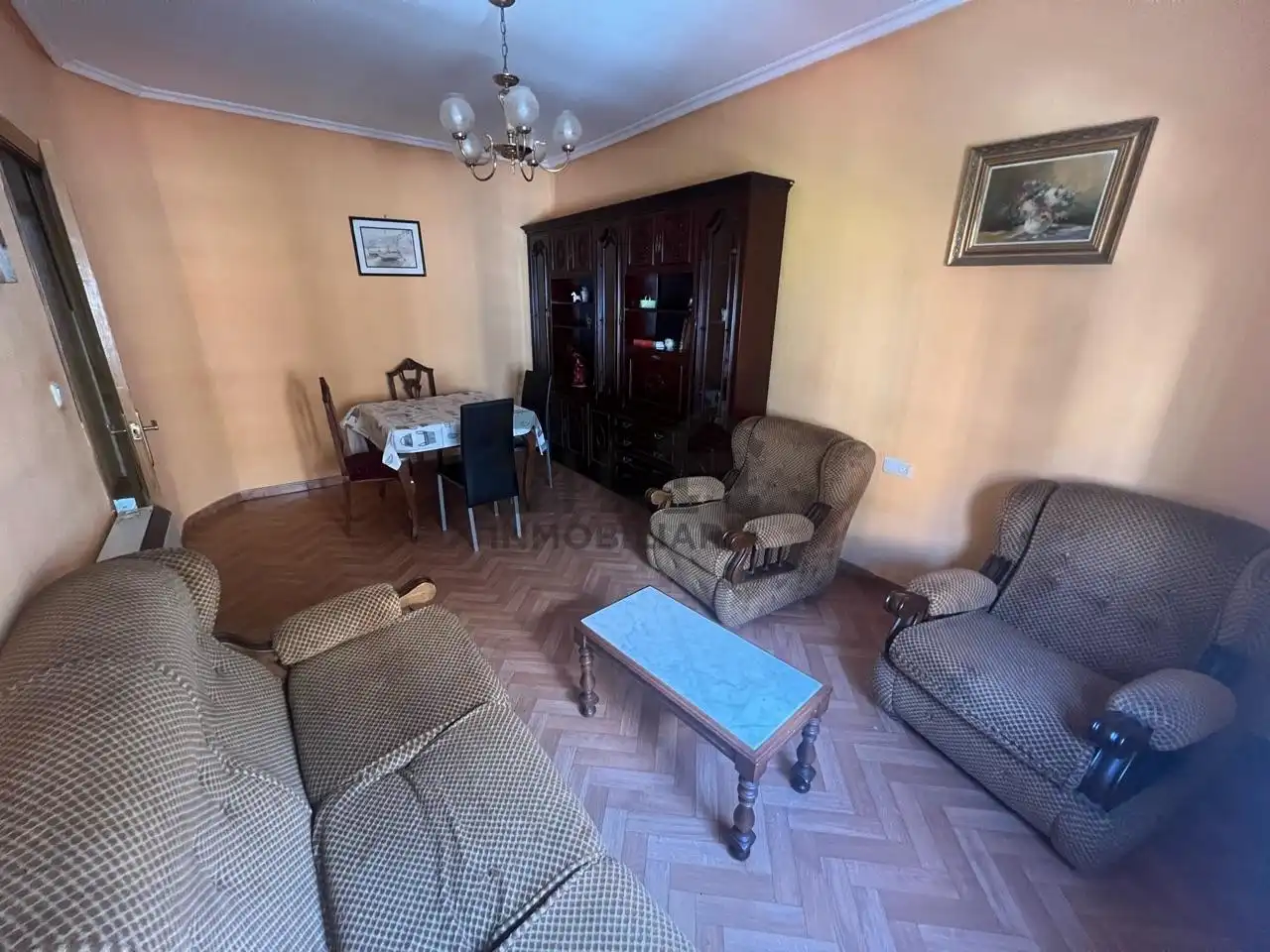 Living room of Flat for rent in Ourense Capital   with Heating, Terrace and Balcony