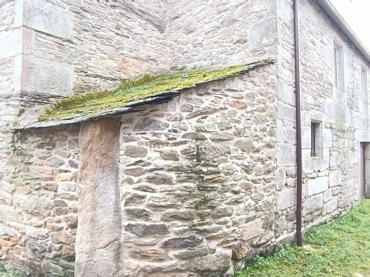 Vista exterior de Finca rústica en venta en Friol con Calefacción, Jardín privado y Terraza