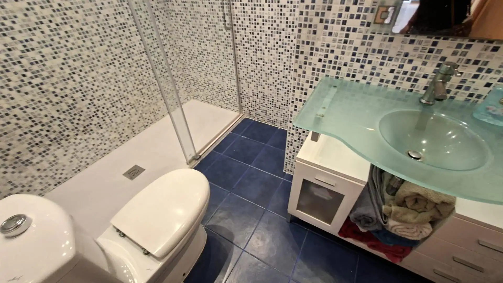 Baño de Apartamento en venta en Daimús con Terraza