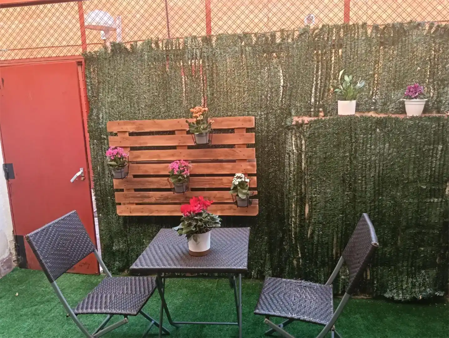 Terraza de Casa adosada en venta en Madrid con Jardín privado y Amueblado