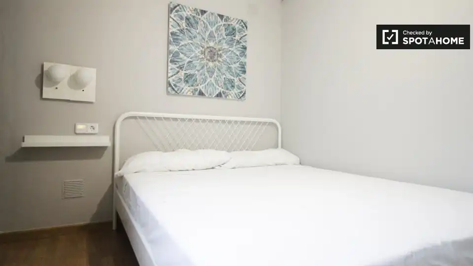 Habitación de Piso de alquiler en Barcelona con Aire acondicionado, Calefacción y Amueblado