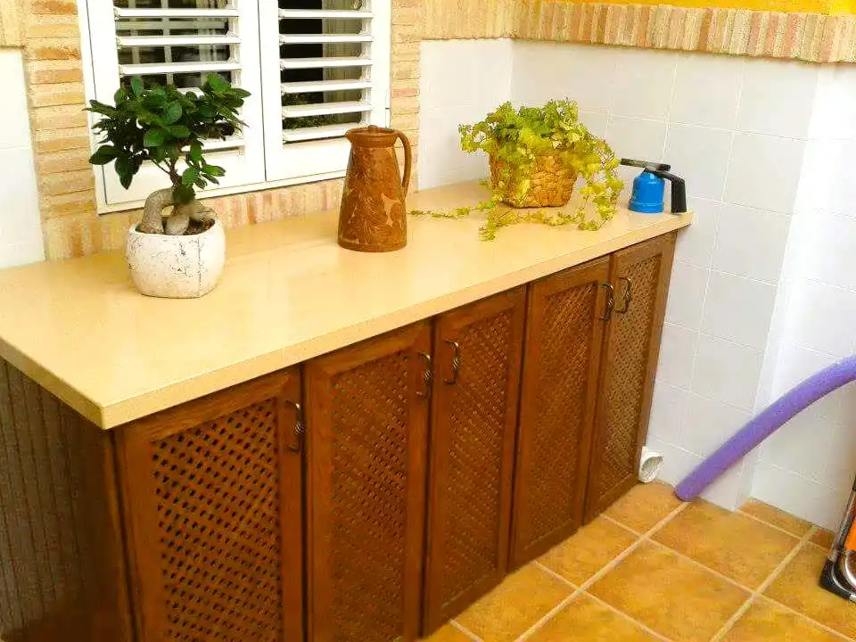 Cocina de Casa adosada en venta en Torrevieja con Aire acondicionado, Terraza y Amueblado