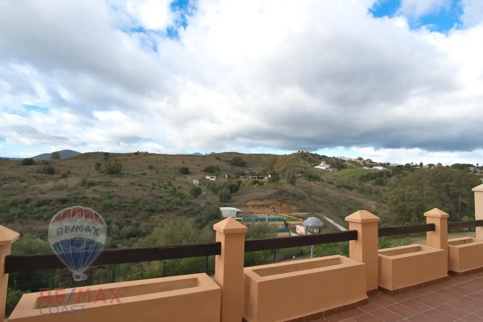 Terrace of Detached homes for sale in Mijas  with Air Conditioner, Heating and Private garden