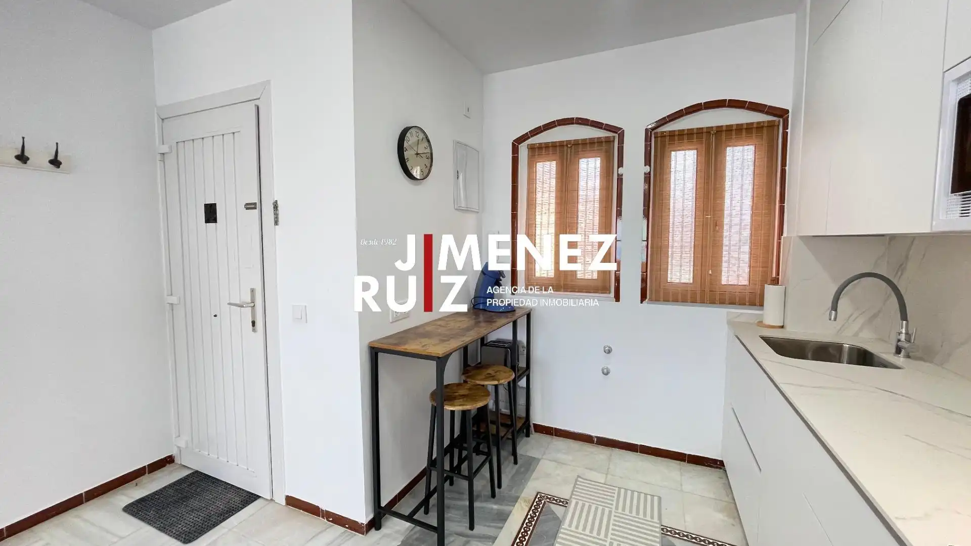 Küche von Wohnung zur Miete in El Puerto de Santa María mit Klimaanlage, Terrasse und Balkon