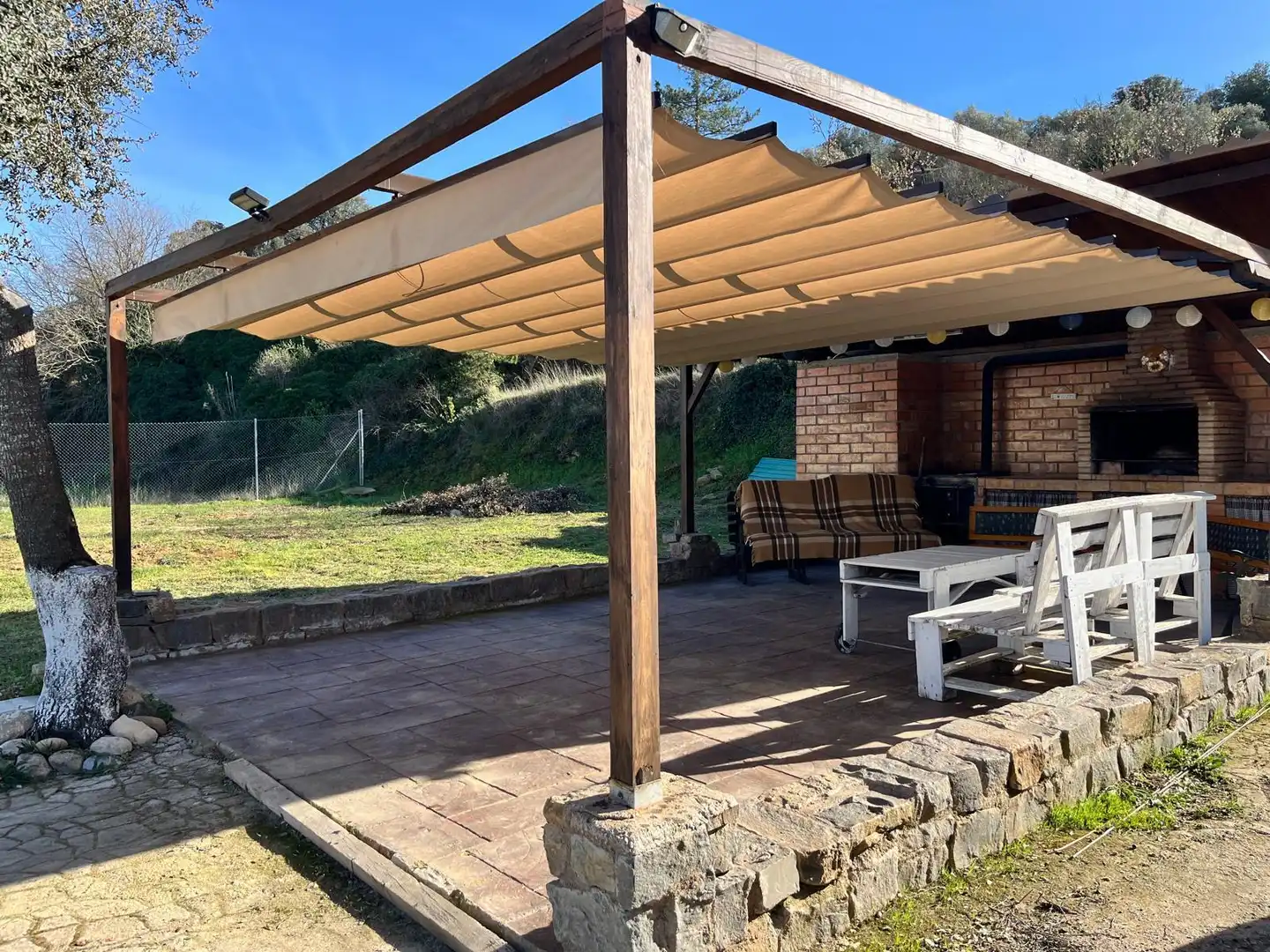 Terrace of Country homes for sale in Castillazuelo  with Private garden and Storage room