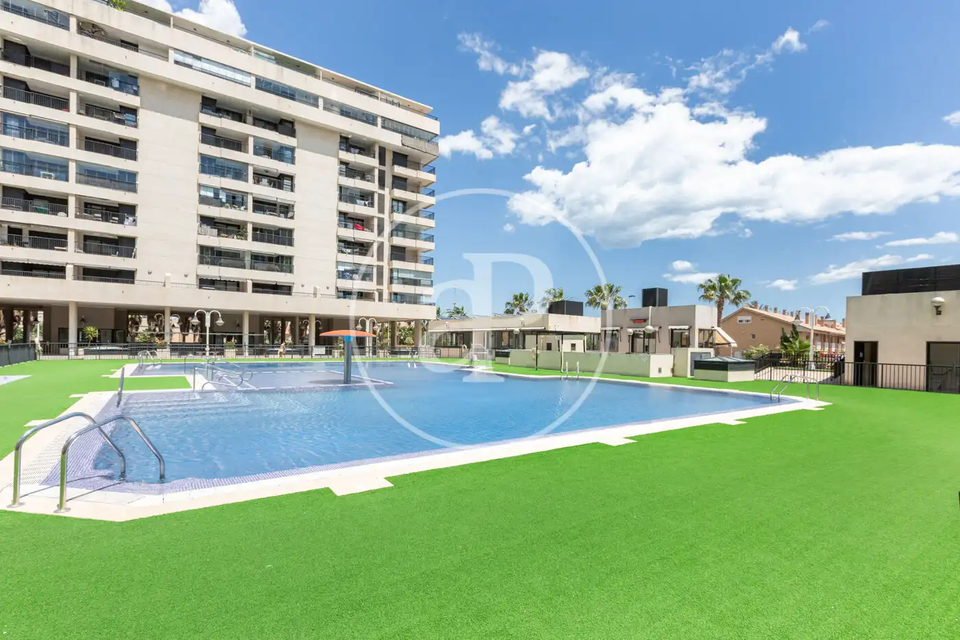 Piscina de Piso en venta en Alboraya con Aire acondicionado, Calefacción y Jardín privado