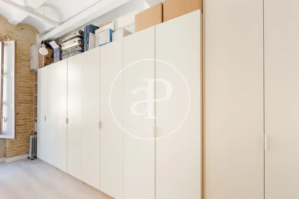 Schlafzimmer von Wohnung zum Verkauf in Valencia mit Klimaanlage, Heizung und Terrasse