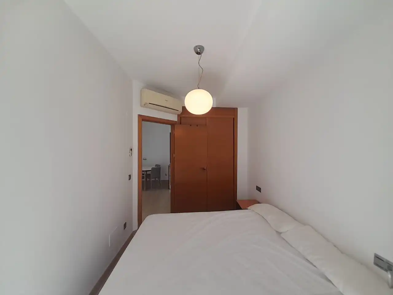 Dormitori de Pis de lloguer en Algarrobo amb Aire condicionat, Parquet i Moblat