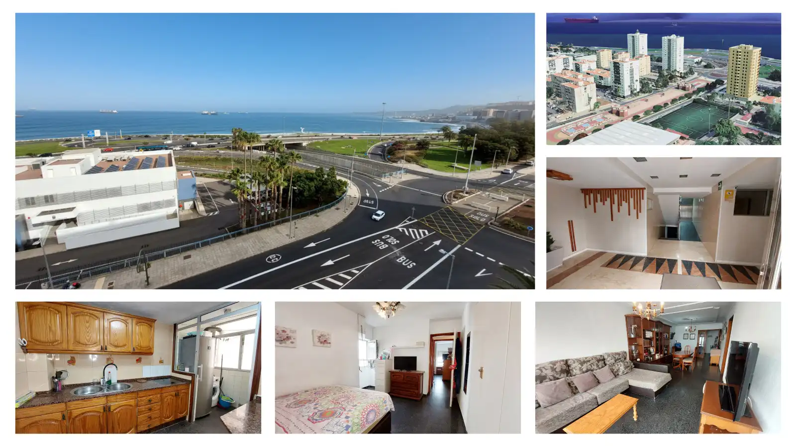 Vista exterior de Pis en venda en Las Palmas de Gran Canaria amb Jardí privat i Moblat