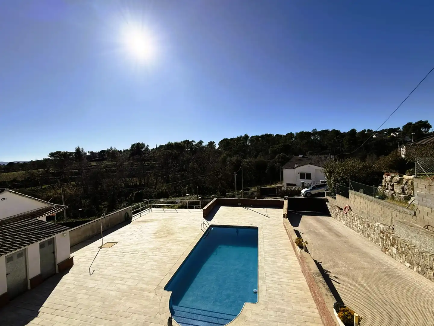 Piscina de Casa o chalet en venta en Lliçà d'Amunt con Aire acondicionado, Calefacción y Jardín privado