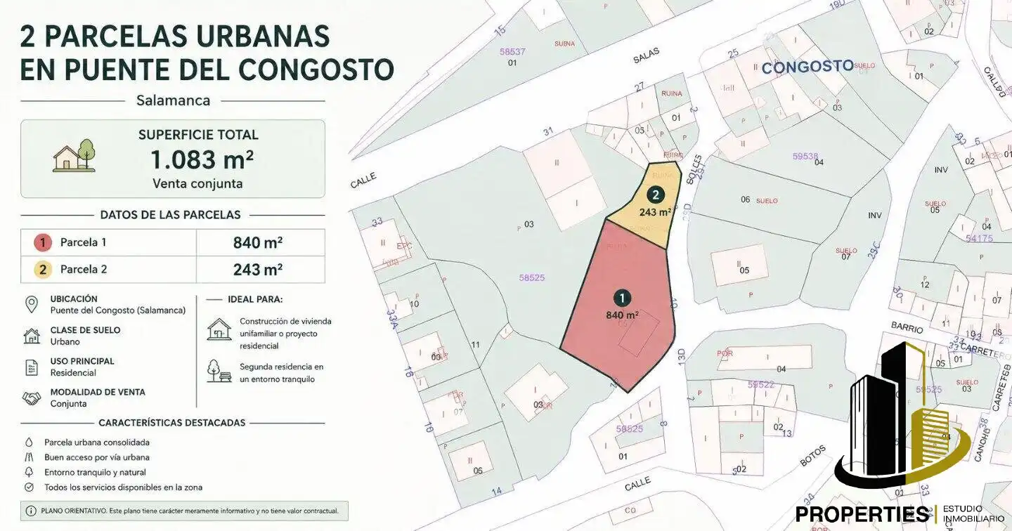 Terreno residenziale in vendita a Puente del Congosto