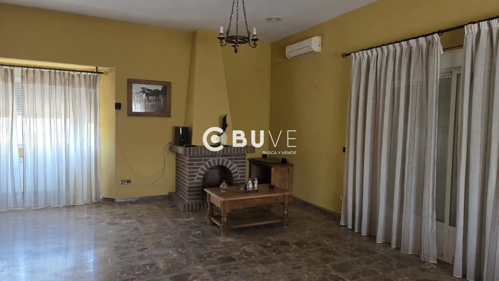 Sala de estar de Casa o chalet en venta en Las Ventas de San Julián con Aire acondicionado, Calefacción y Terraza
