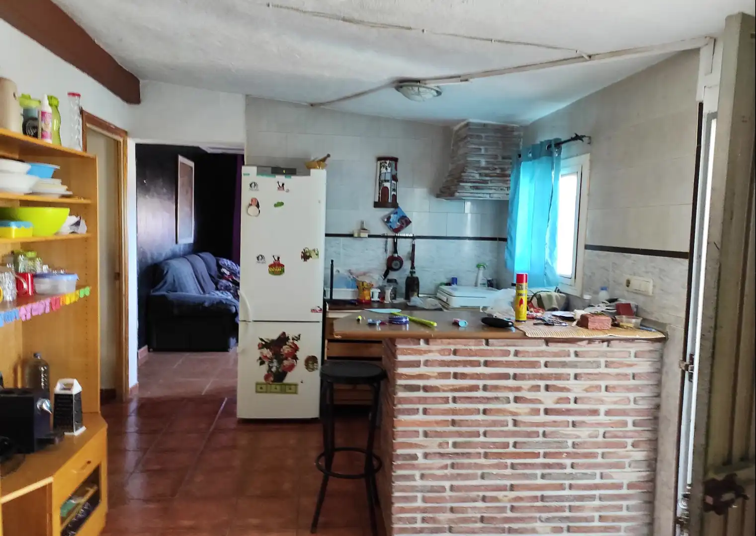 Cuina de Finca rústica en venda en Canillas de Aceituno amb Jardí privat, Terrassa i Traster