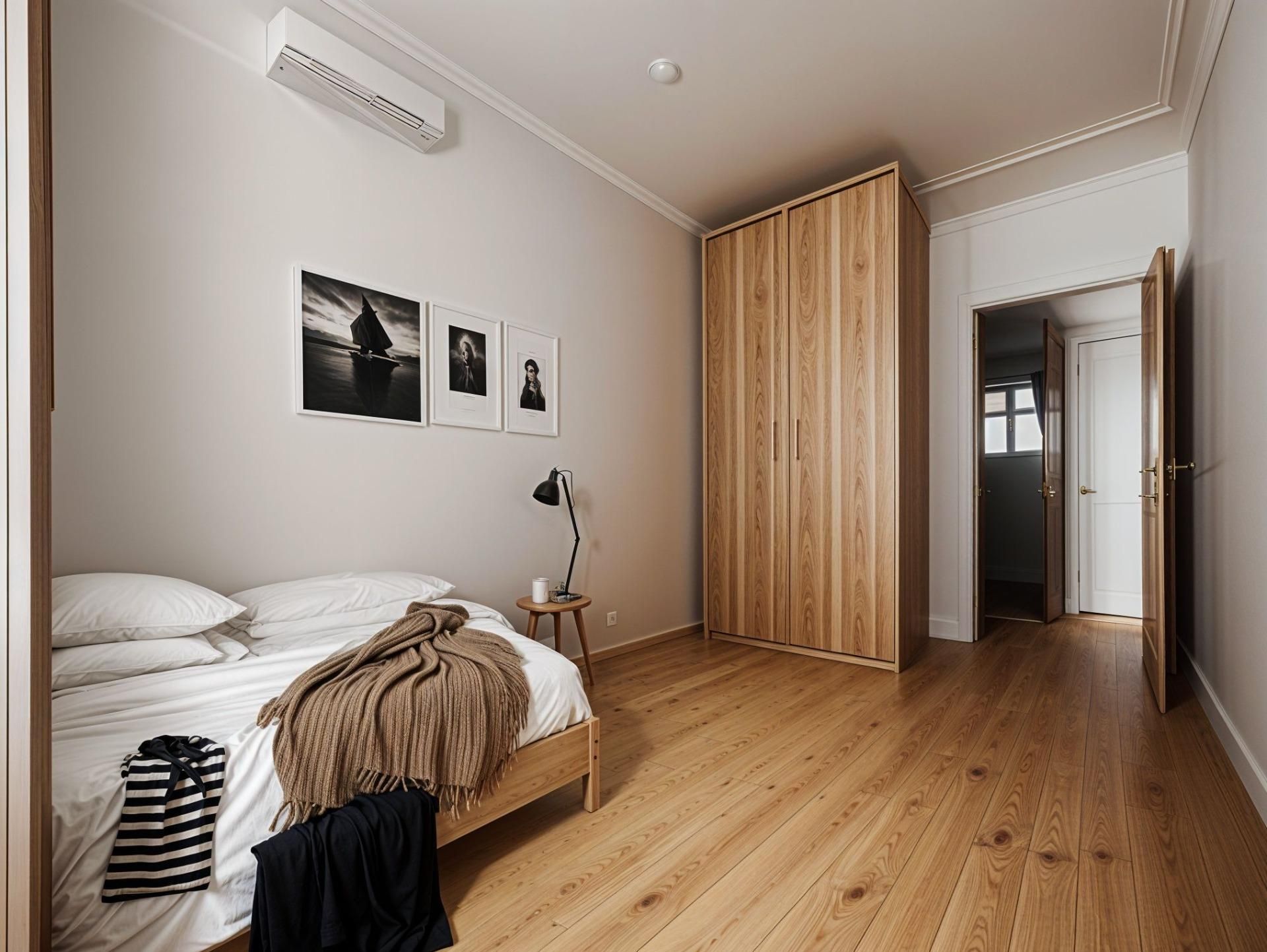 Bedroom of Flat for sale in  Murcia Capital  with Air Conditioner and Balcony