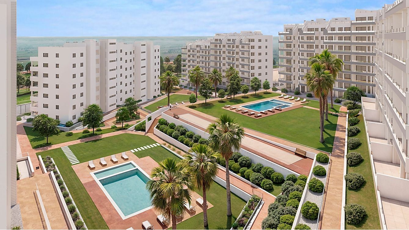 Exterior view of Study for sale in San Miguel de Salinas  with Community pool