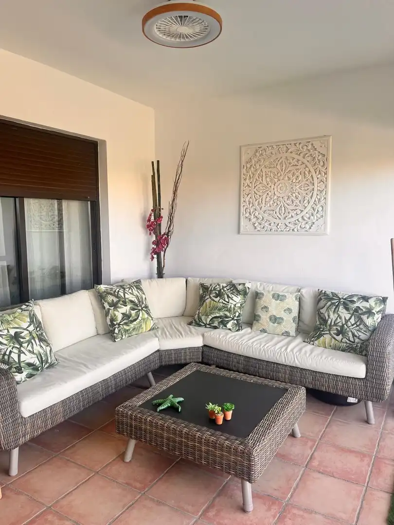 Terrace of Flat for sale in Ayamonte  with Air Conditioner, Private garden and Terrace
