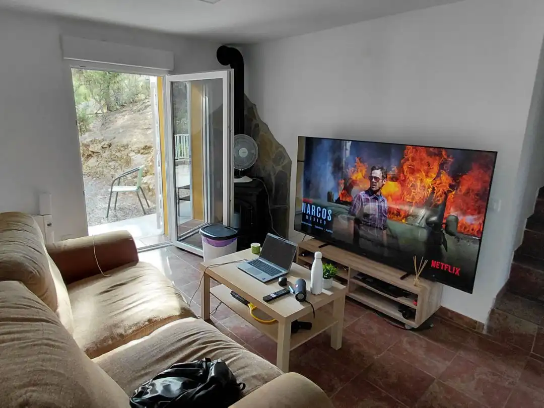 Sala de estar de Casa o chalet para compartir en Valdemaqueda con Calefacción, Jardín privado y Terraza