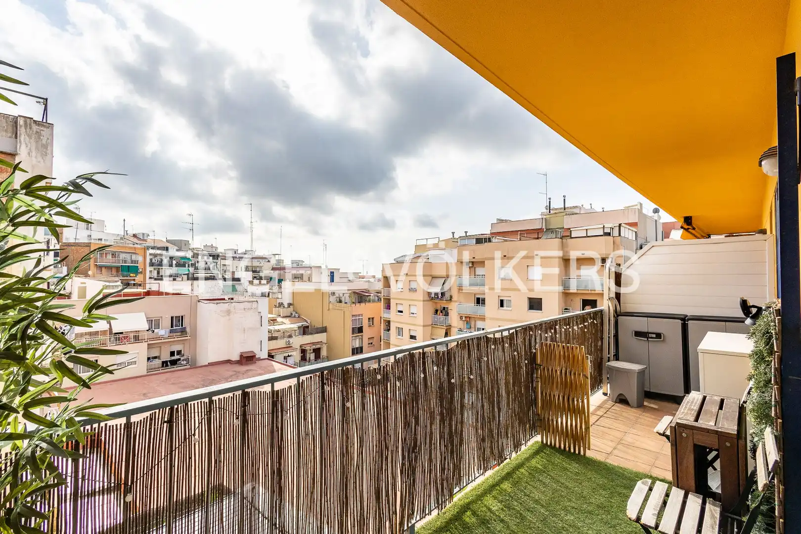 Balcony of Attic for sale in Esplugues de Llobregat  with Air Conditioner, Heating and Parquet flooring