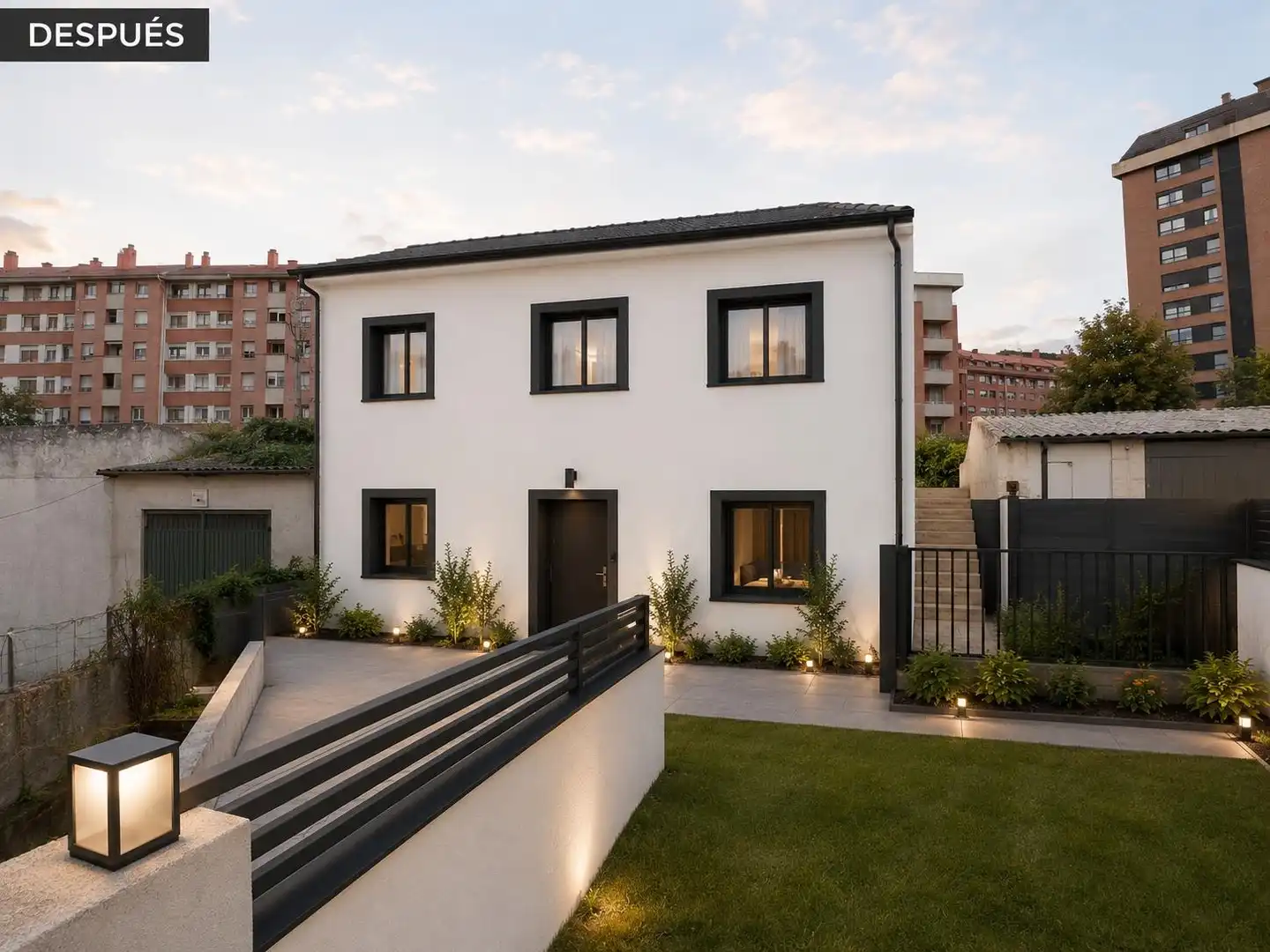 Vista exterior de Casa o chalet en venta en Oviedo 