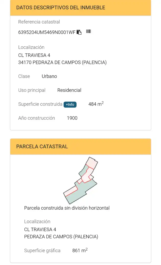 Vista exterior de Casa o chalet en venta en Pedraza de Campos con Calefacción, Jardín privado y Terraza