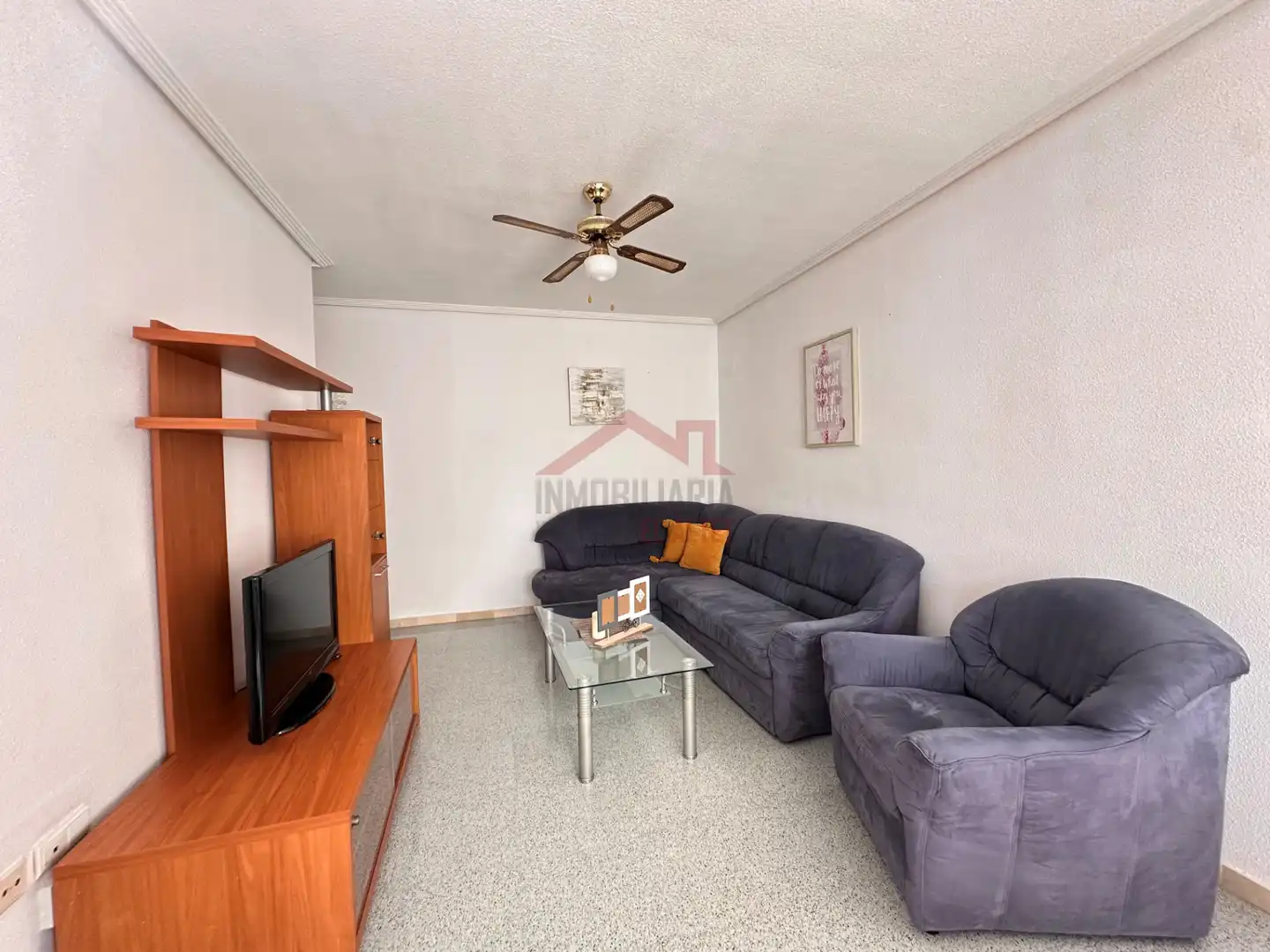 Sala de estar de Piso en venta en Elche / Elx con Trastero, Amueblado y Horno