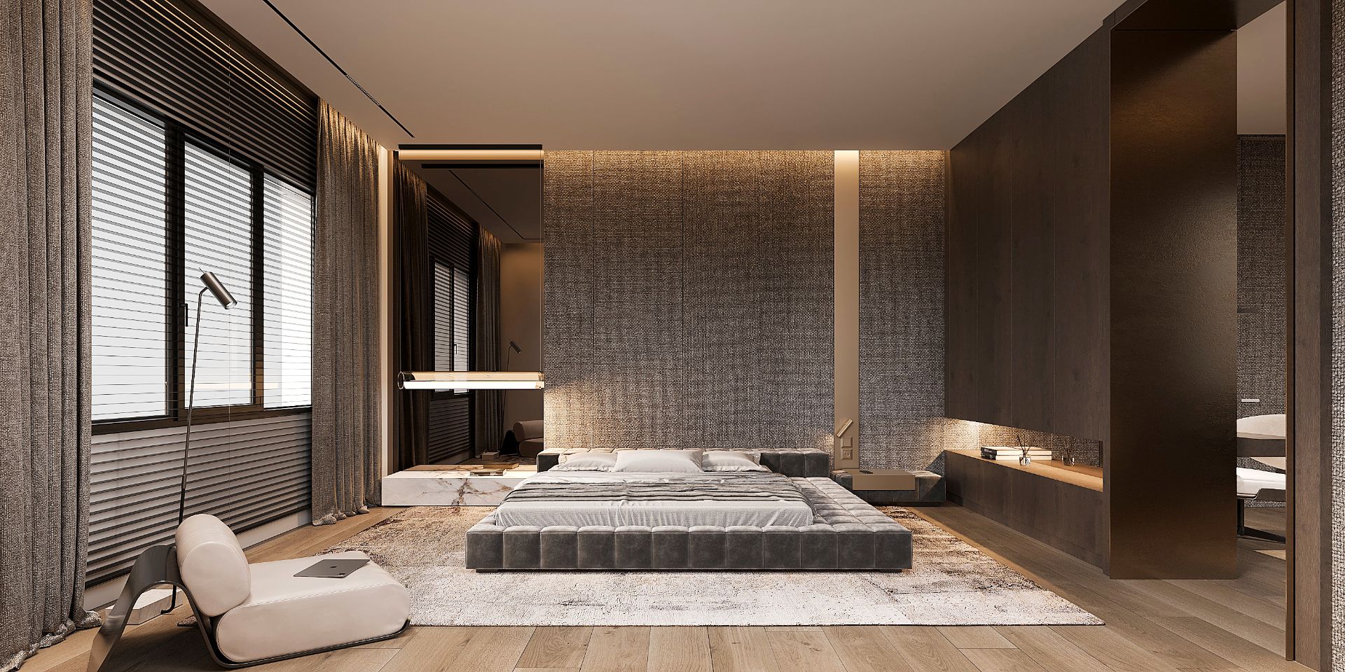 Bedroom of Flat for sale in  Barcelona Capital  with Alarm