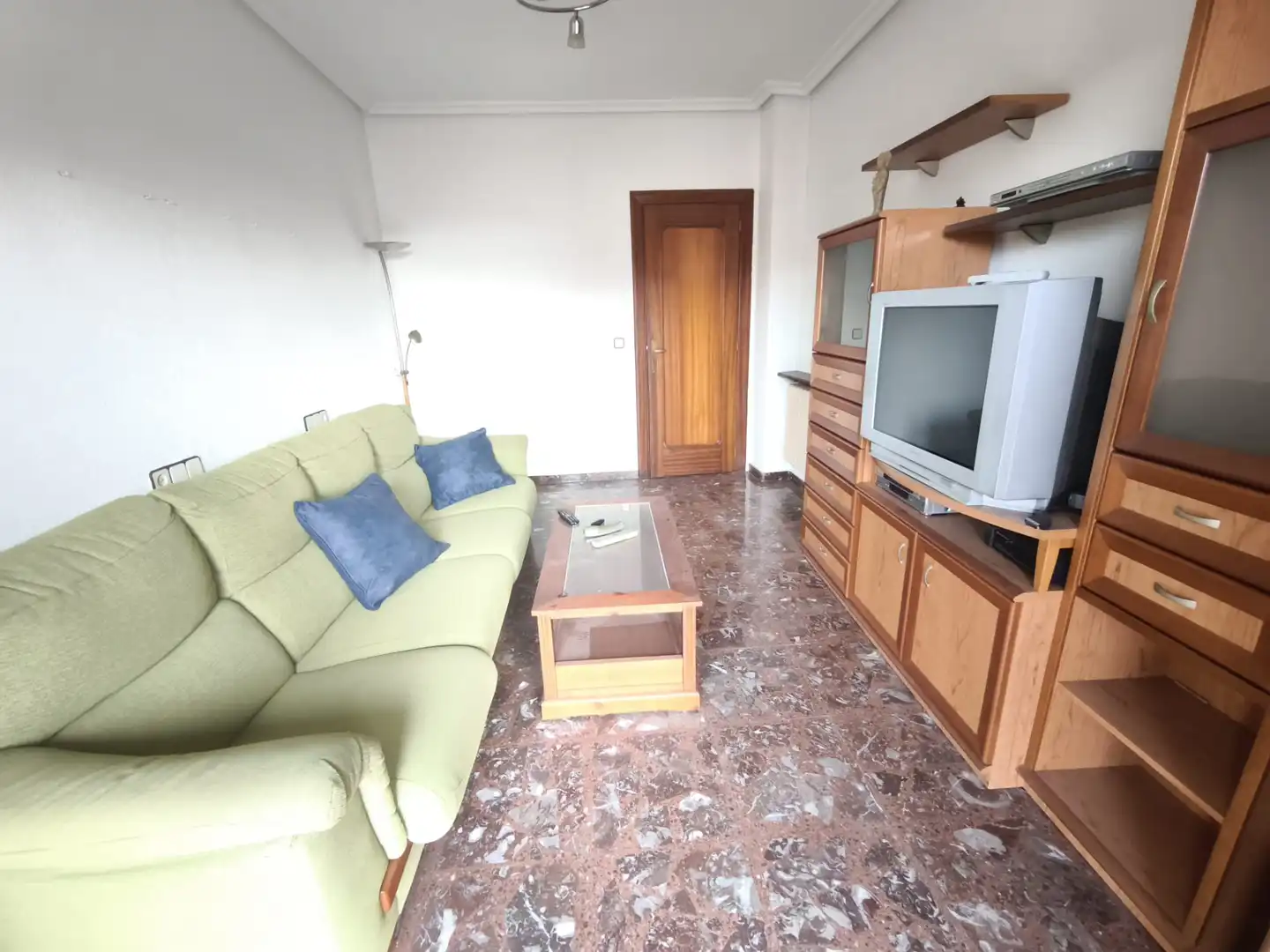Living room of Flat for sale in Alfaro  with Terrace, Furnished and Balcony