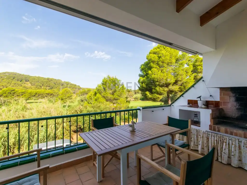 Jardí de Apartament en venda en Es Mercadal amb Aire condicionat, Terrassa i Piscina