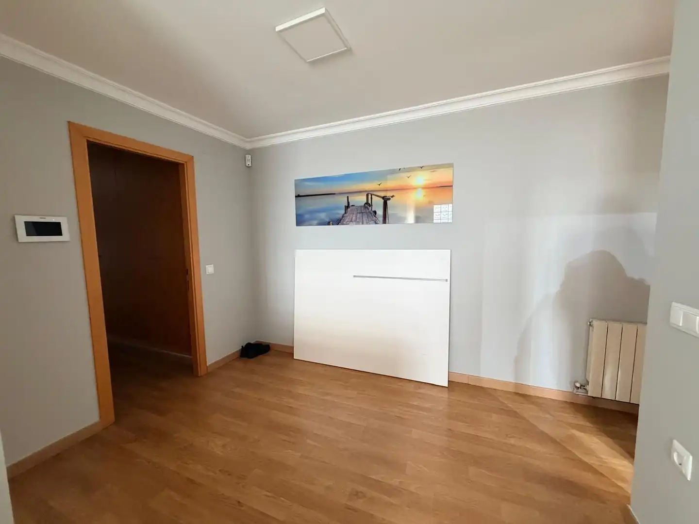 Dormitori de Casa adosada en venda en Albaida amb Aire condicionat, Parquet i Moblat