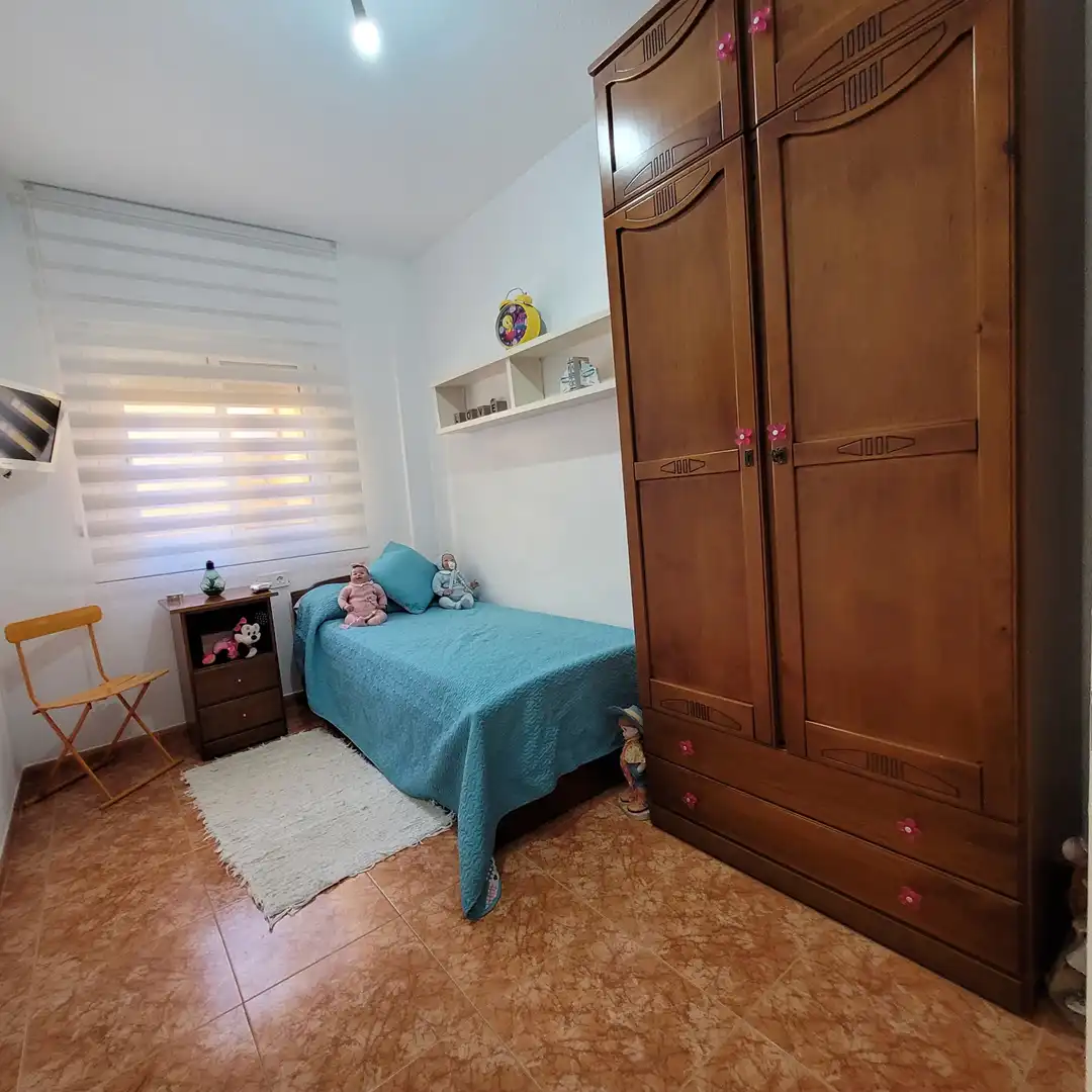 Bedroom of Houses for sale in Roquetas de Mar  with Air Conditioner, Terrace and Storage room