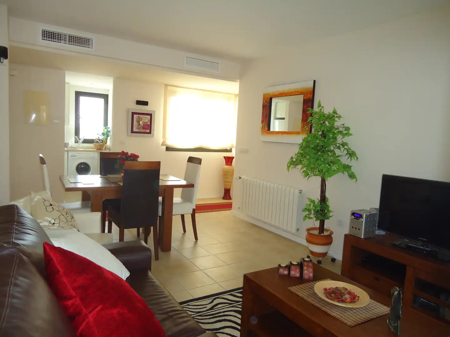 Sala de estar de Apartamento en venta en Murcia con Aire acondicionado, Calefacción y Terraza