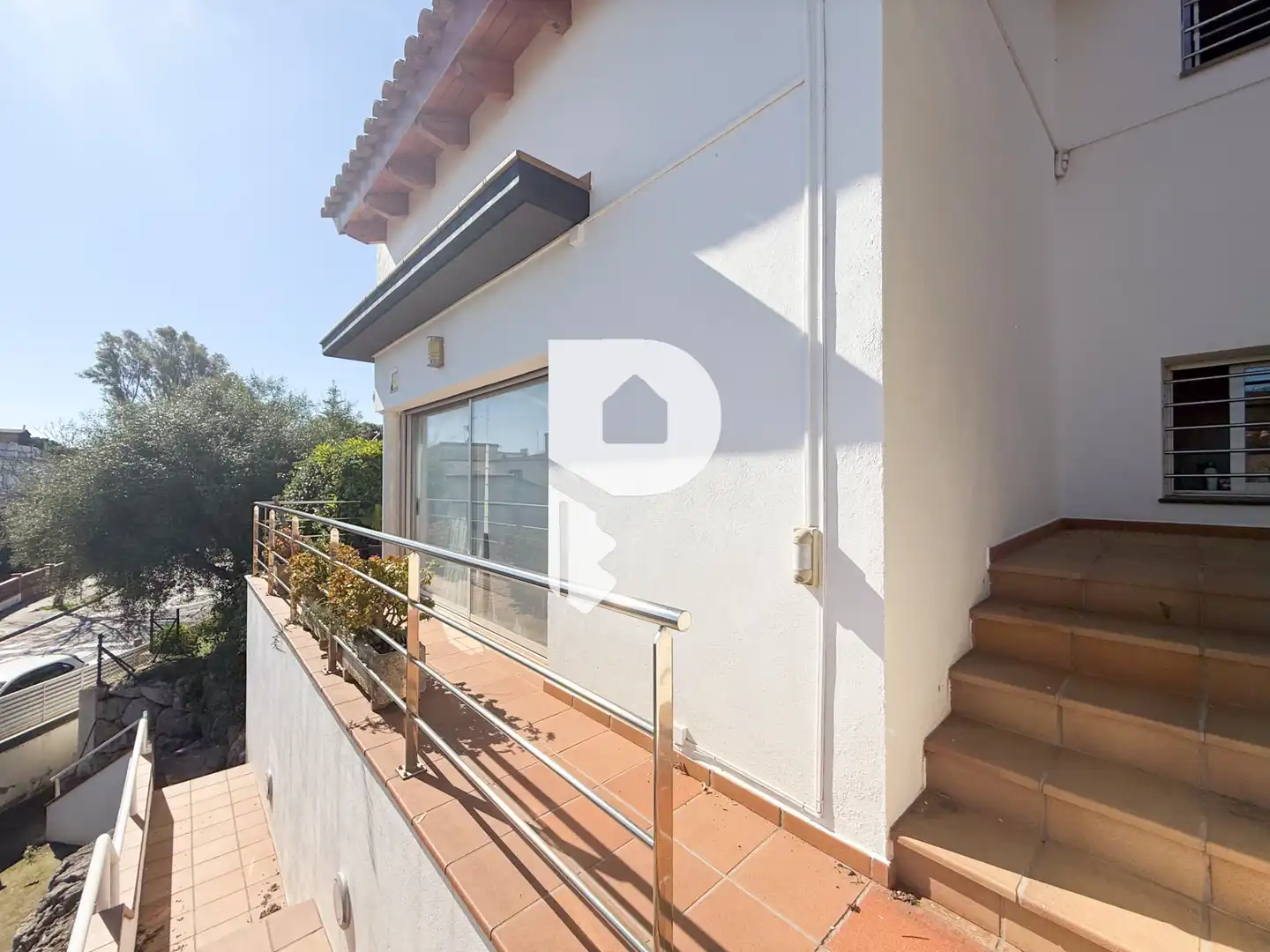 Exterior view of Houses for sale in Castelldefels  with Air Conditioner, Heating and Terrace