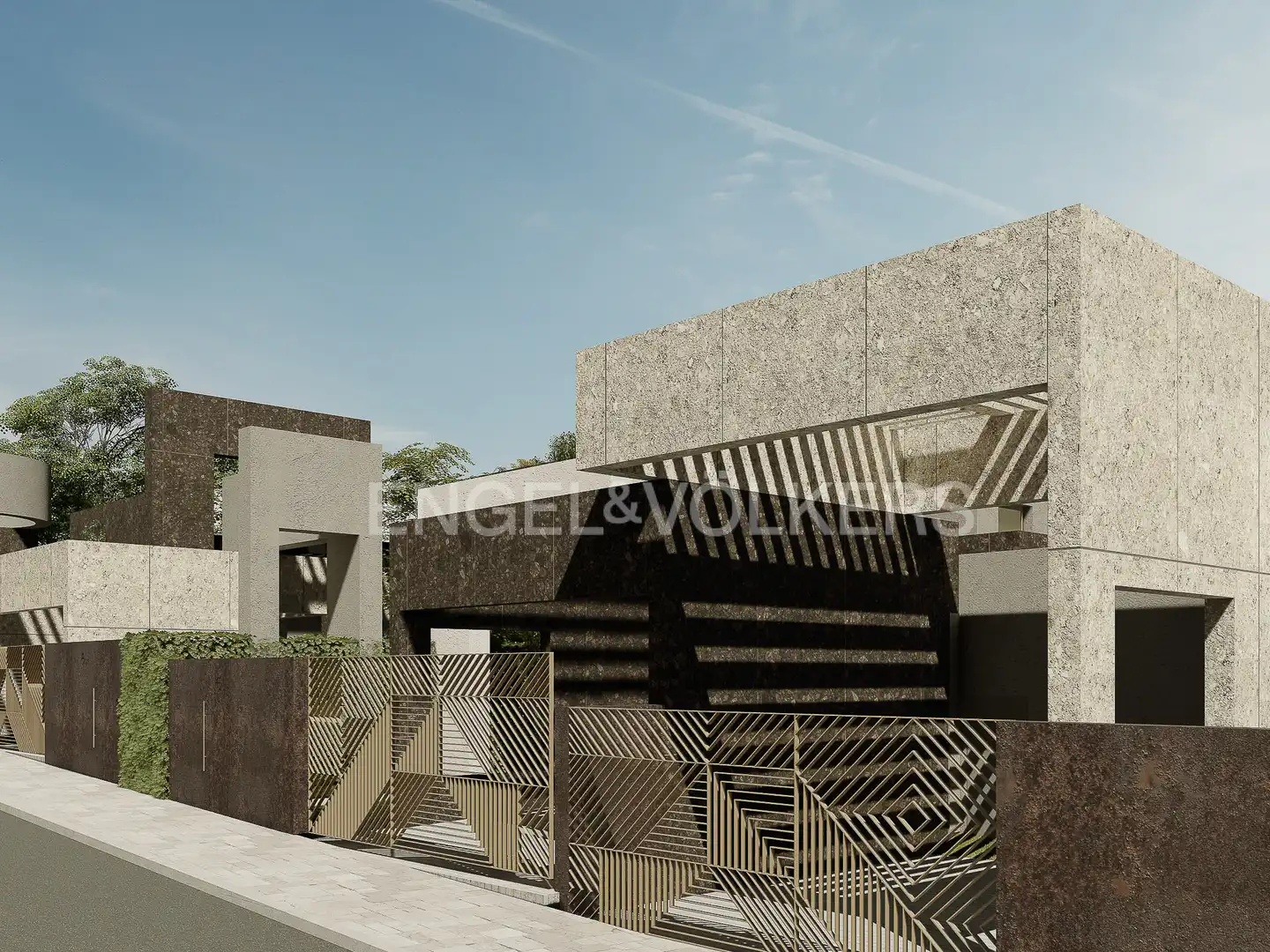 Exterior view of Detached homes for sale in Torrelodones  with Air Conditioner, Heating and Private garden