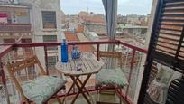 Balcony of Flat for sale in Pineda de Mar  with Air Conditioner, Heating and Parquet flooring